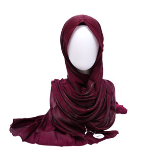 Moja Organza Shimmer Hijab - Grape
