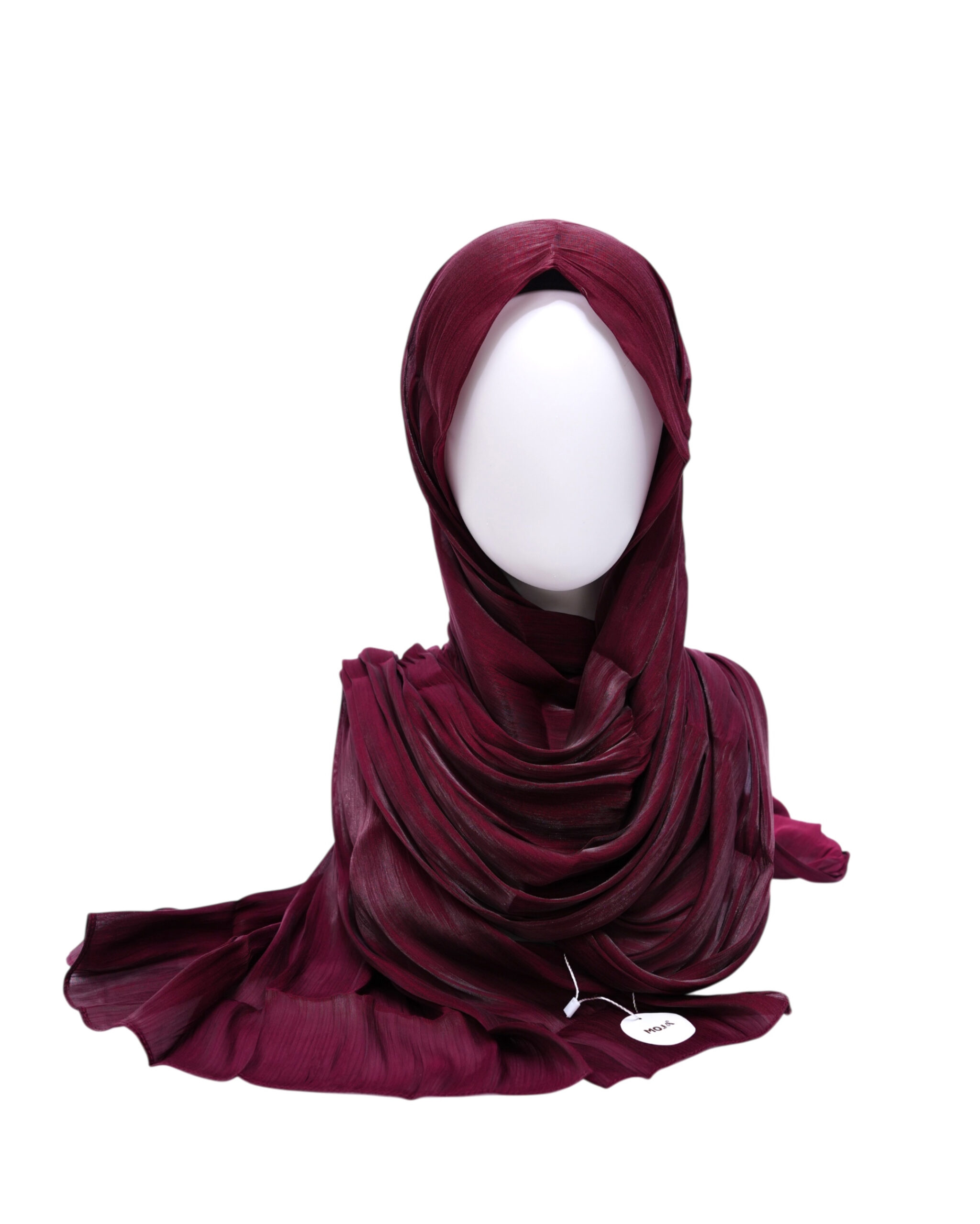 Moja Organza Shimmer Hijab - Grape