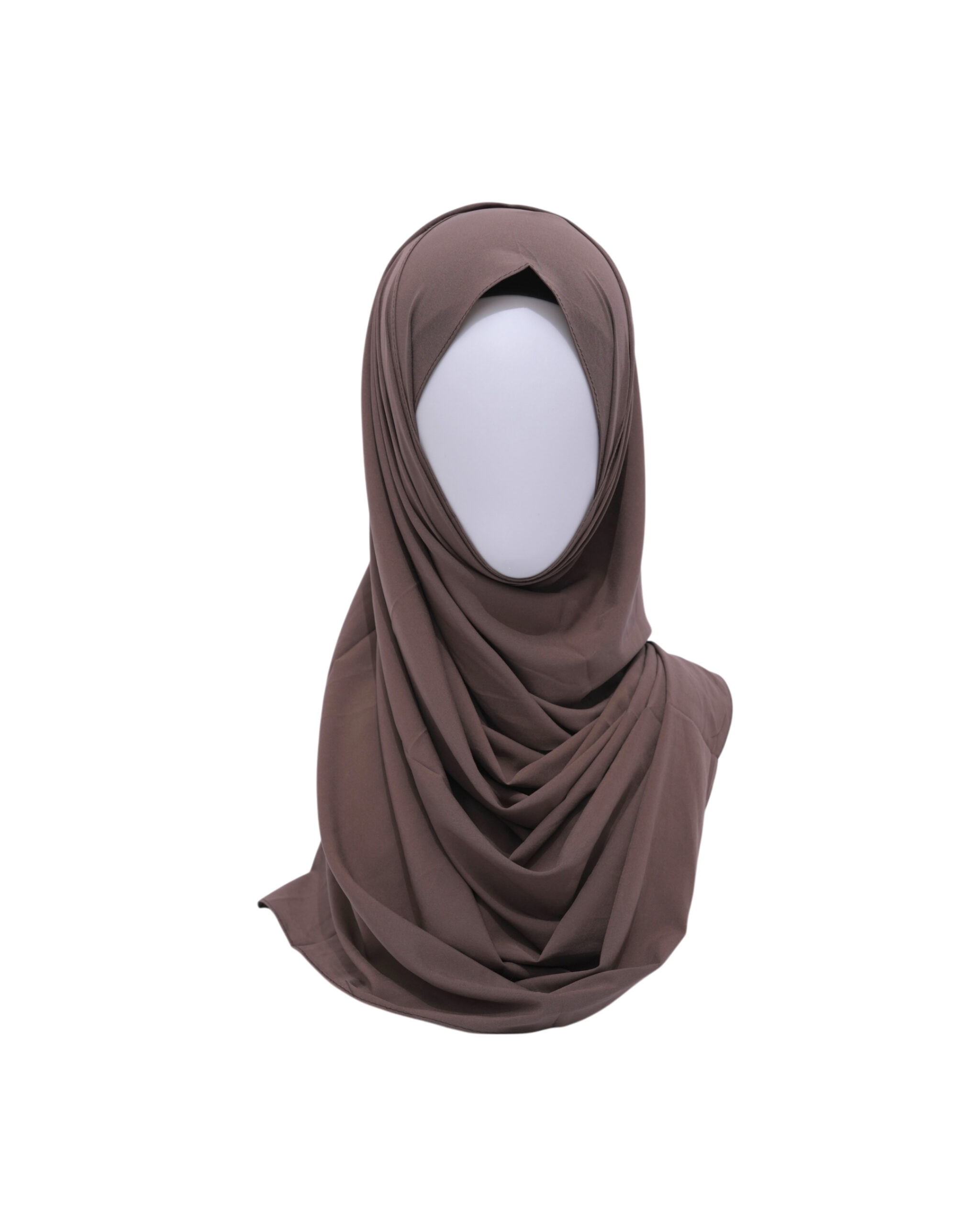 Stretchy Chiffon - Brown