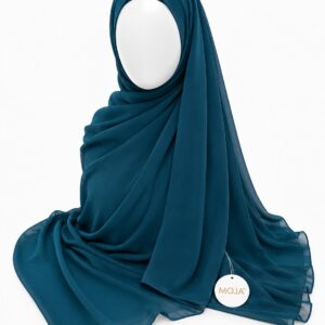 Malaysian  Georgette Chiffon Hijab - Denim